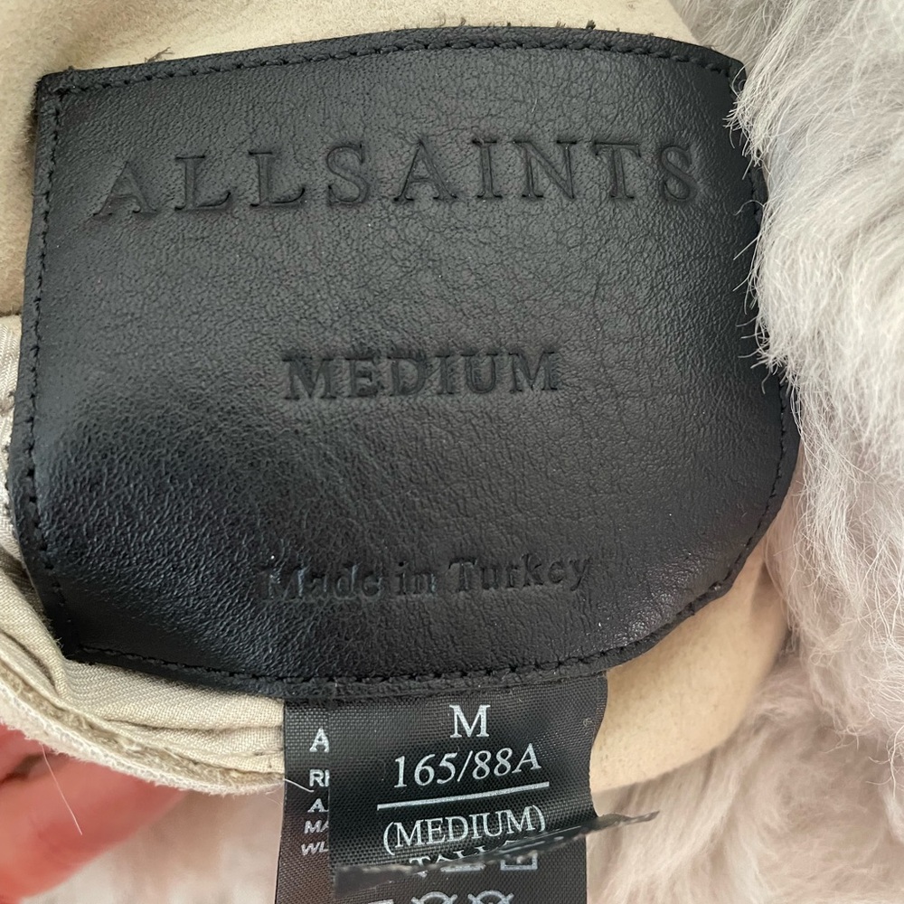 ALLSAINTS Shearling Jacket - Picture 10 of 11